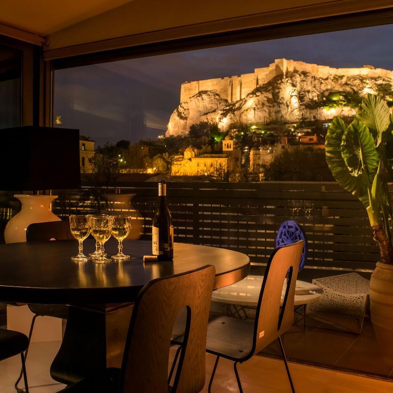 Fos Residential Apartments Athen Eksteriør billede